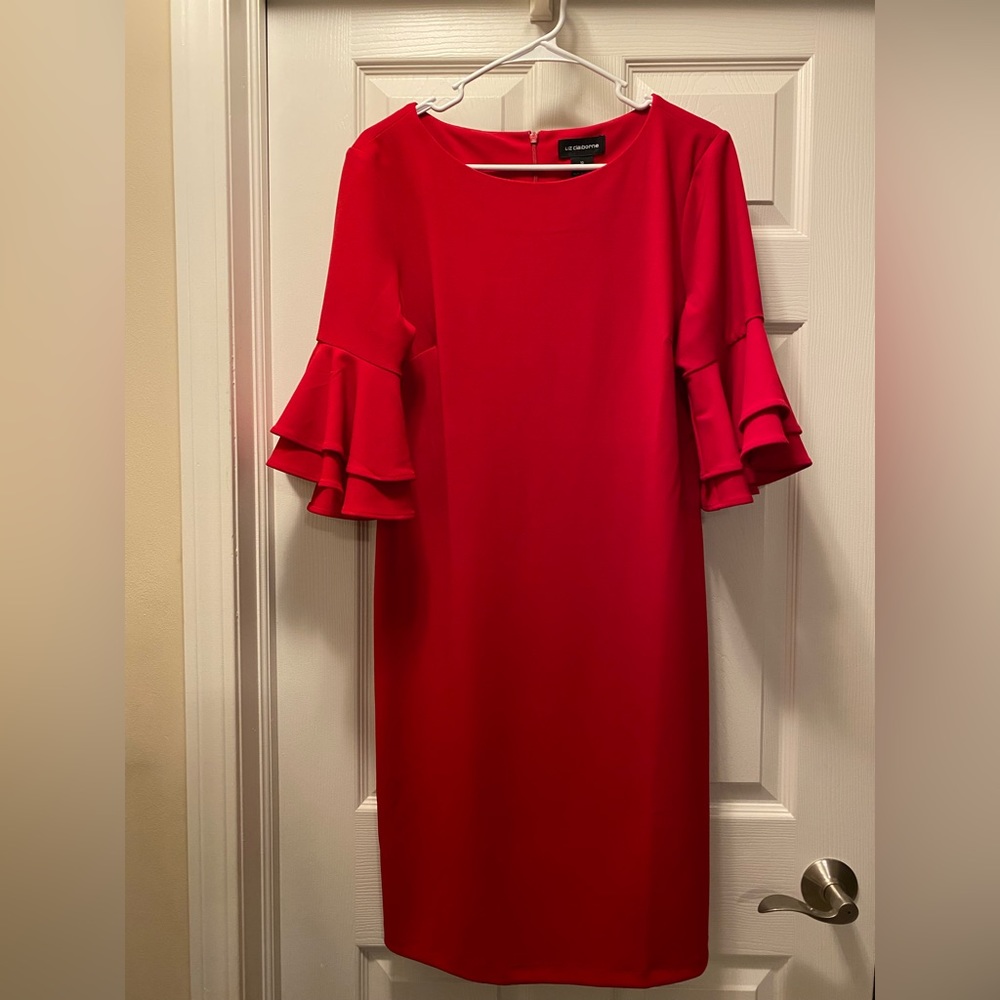 NWT Liz Claiborne Red Dress Size 10